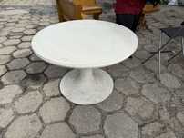 Stol okragly drewnianny vintage