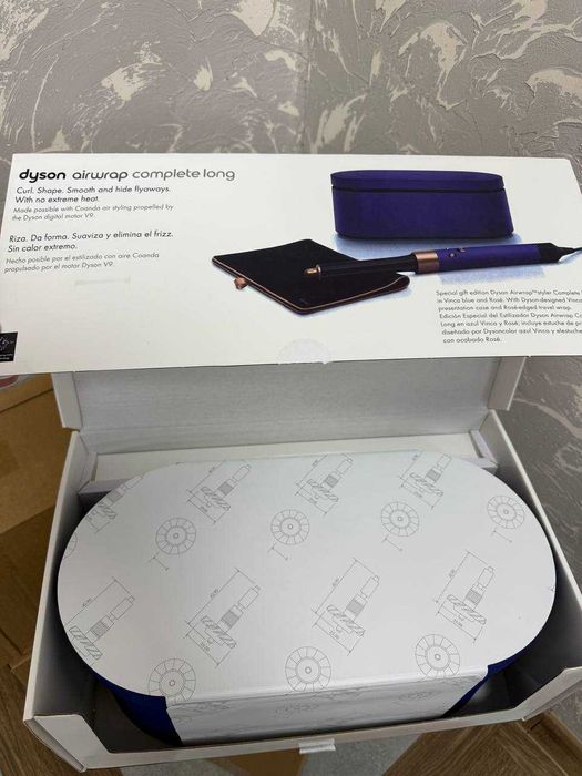 Стайлер Dyson HS05 Airwrap Complete Long Blue/Blush Gift Edition