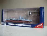 Kolekcja Okrętów Wojennych: HMS Rodney, 1:1000/Nowy!
