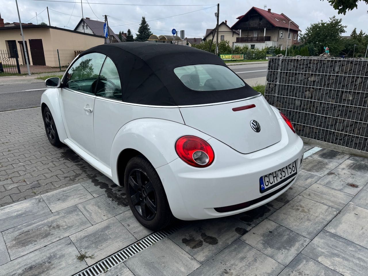 VW New Beetle Cabrio lift 1.9tdi klima skóra biała perła