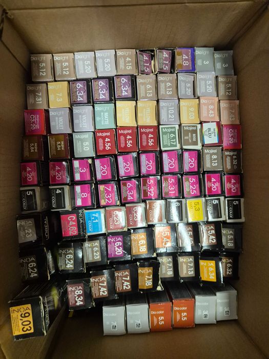 Farby Loreal Dia Light, Dia Color, Majirel, Inoa, inne - tanio