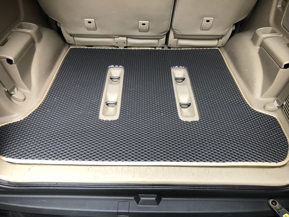 Toyota LC120 Prado Коврик багажника Черный (EVA)