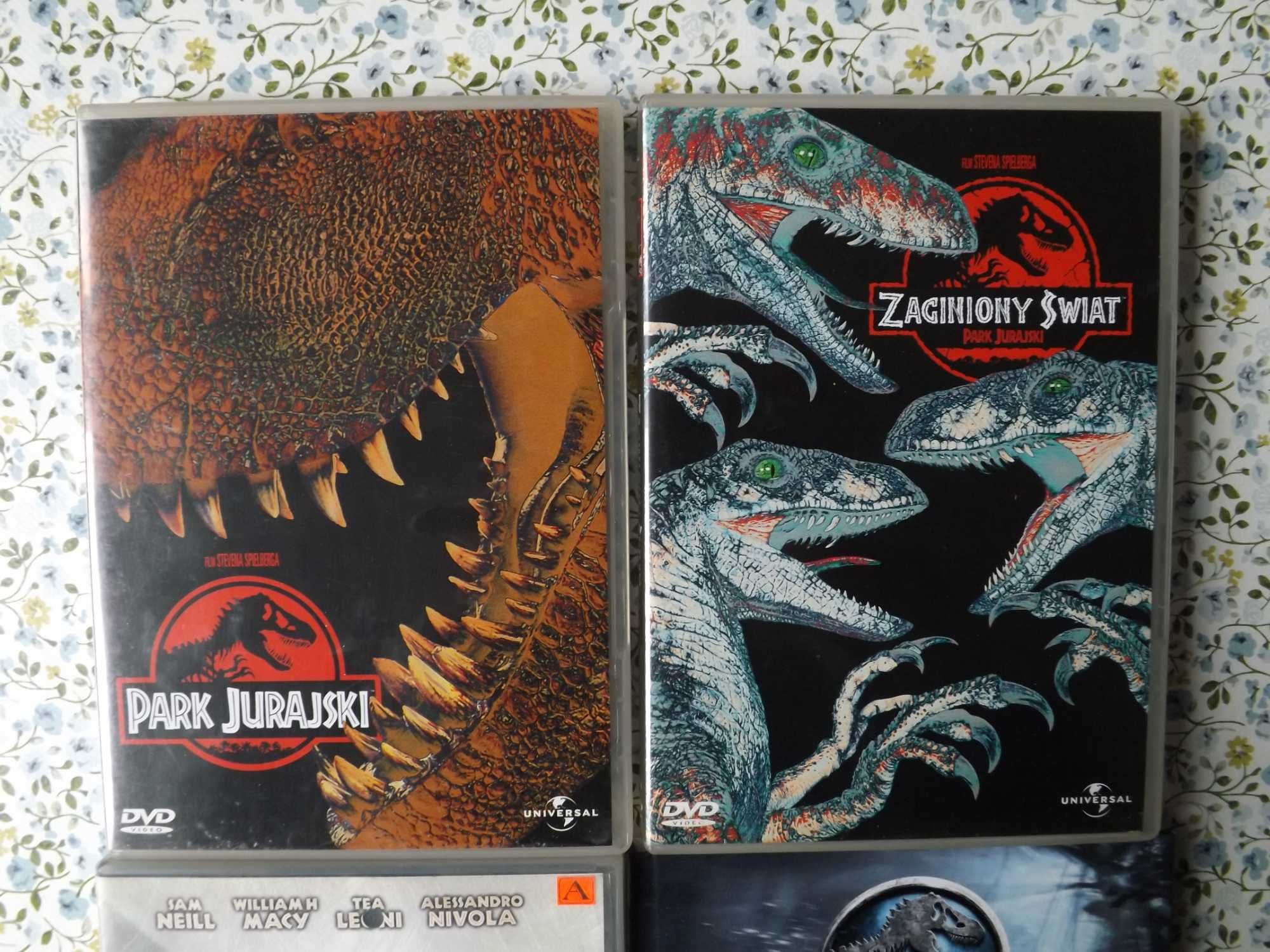 Park Jurajski, Jurassic World , 4 dvd, komplet, film, bajka