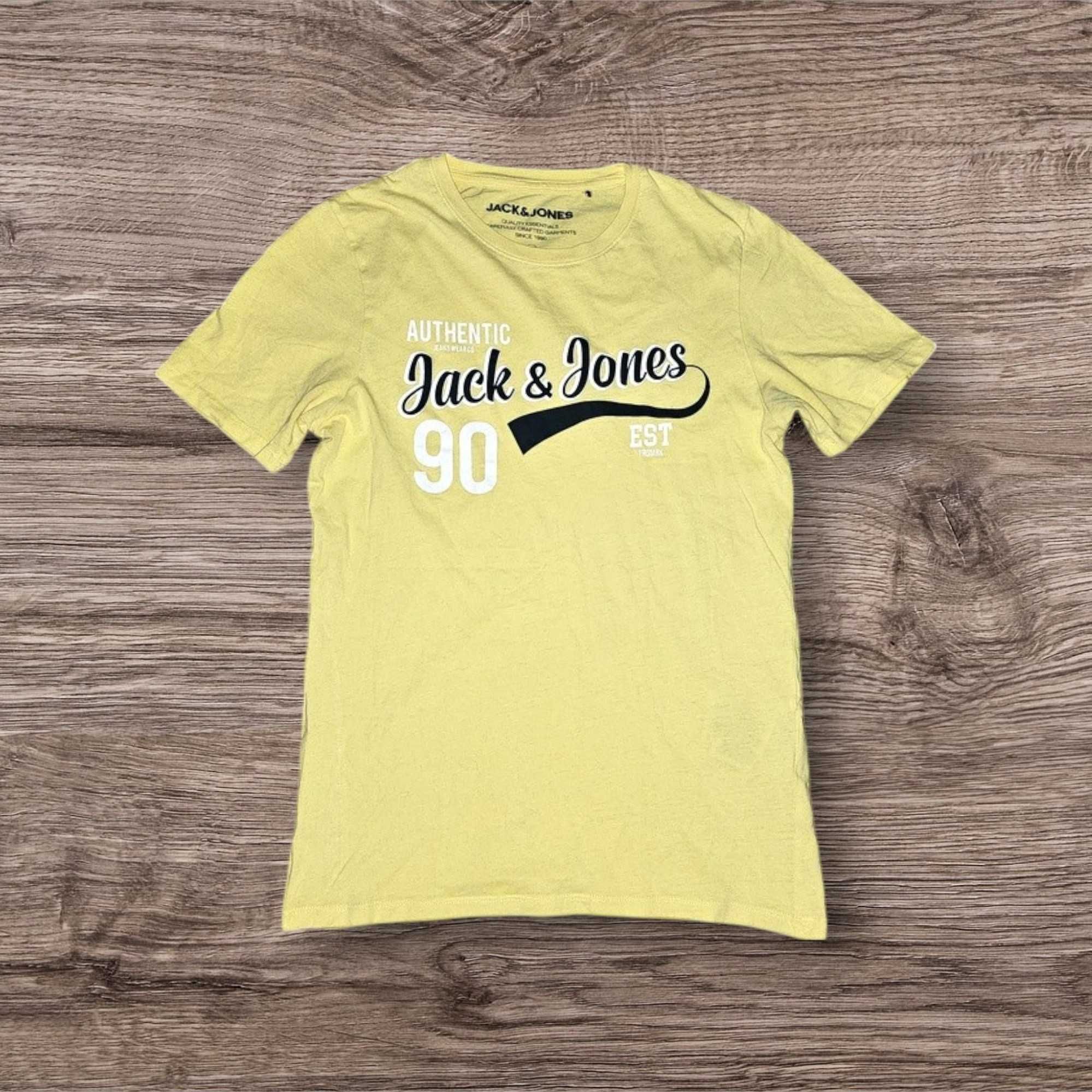Koszulka Jack & Jones XS żółta