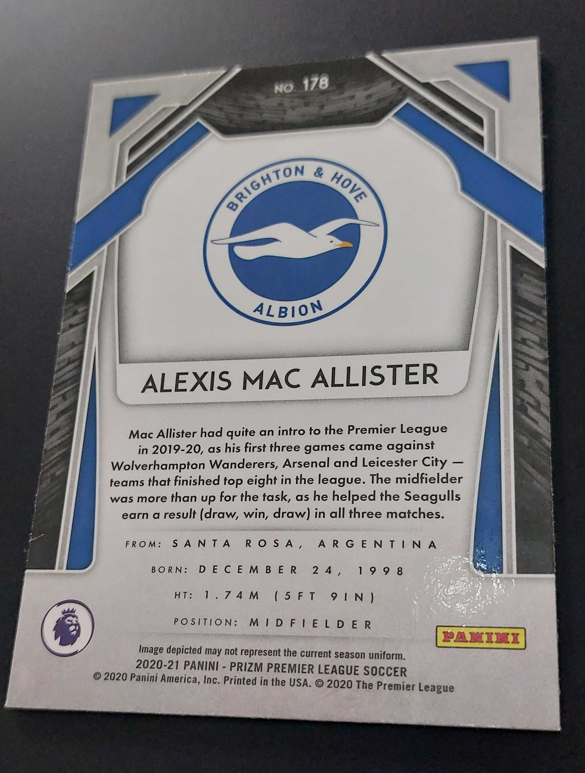 Alexis MacAllister EPL Prizm Brighton FC