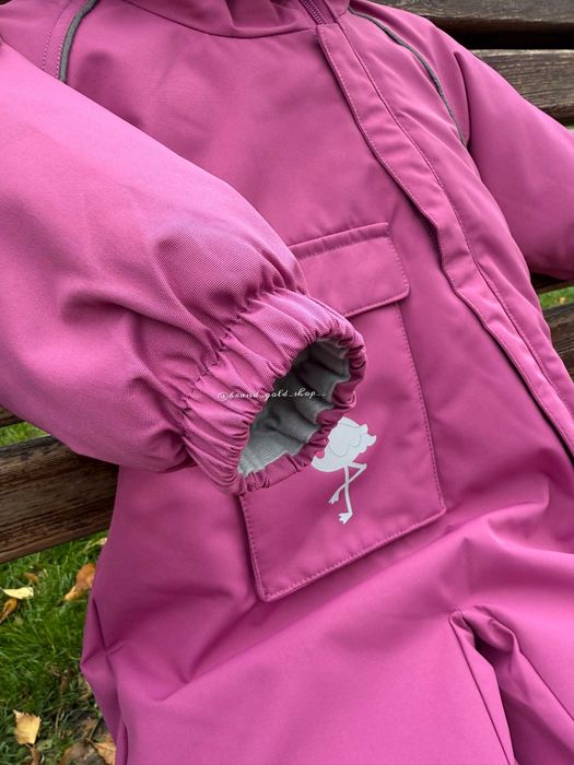 Суцільний зимовий термо комбінезон lassye для дівчинки 74-98