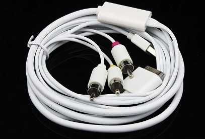 Kabel AV do iPada, iPhone, iPod