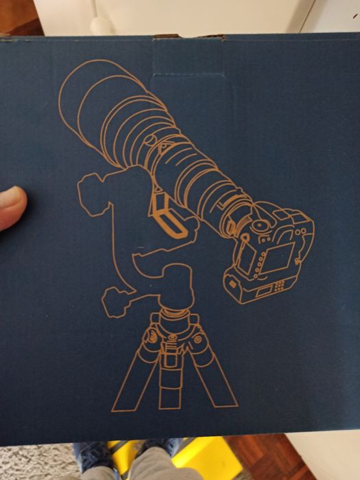 Gimbal head para fotografia de vida selvagem