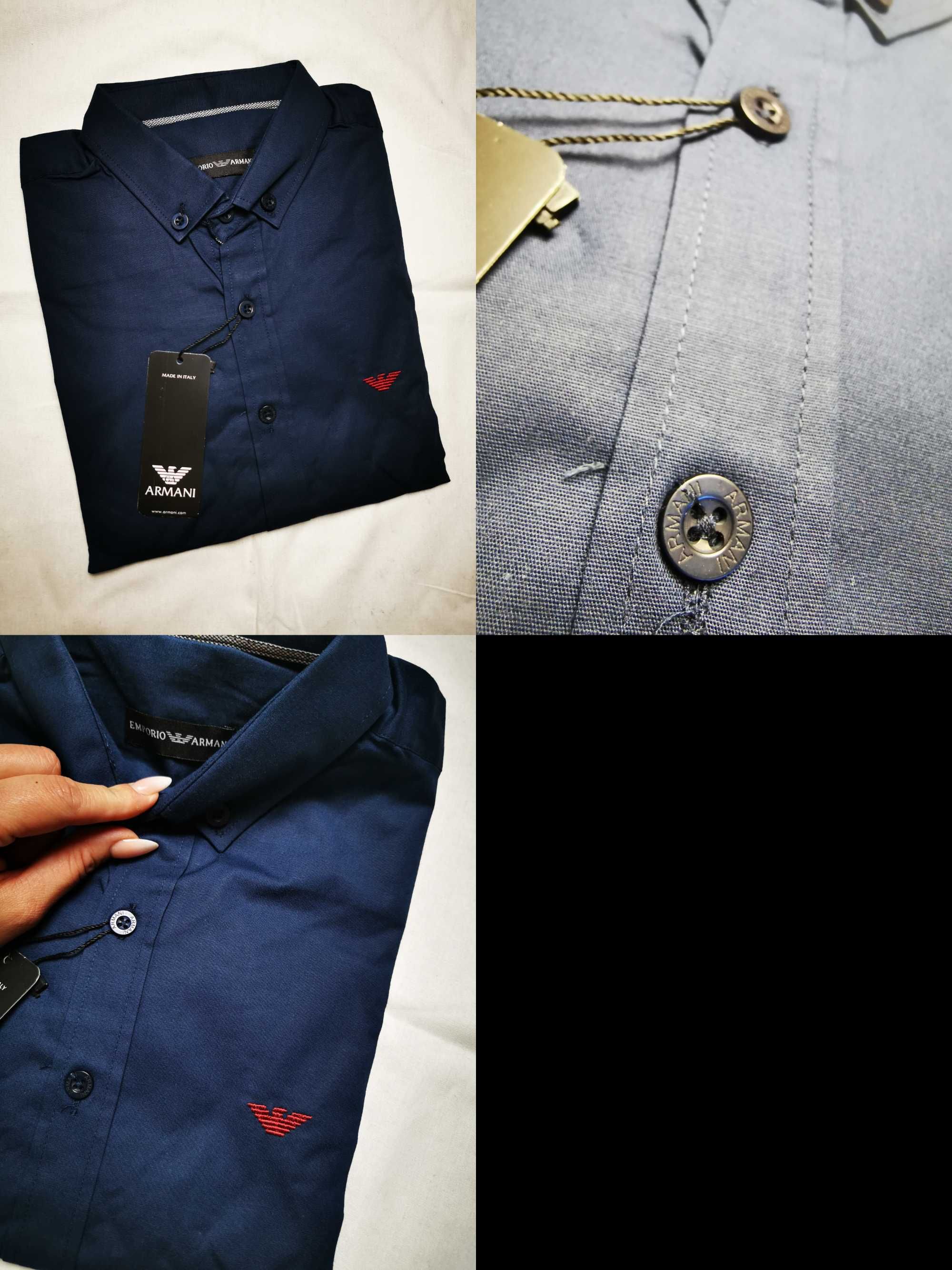 Koszula męska gładka ThHugo Boss Emporio Armani