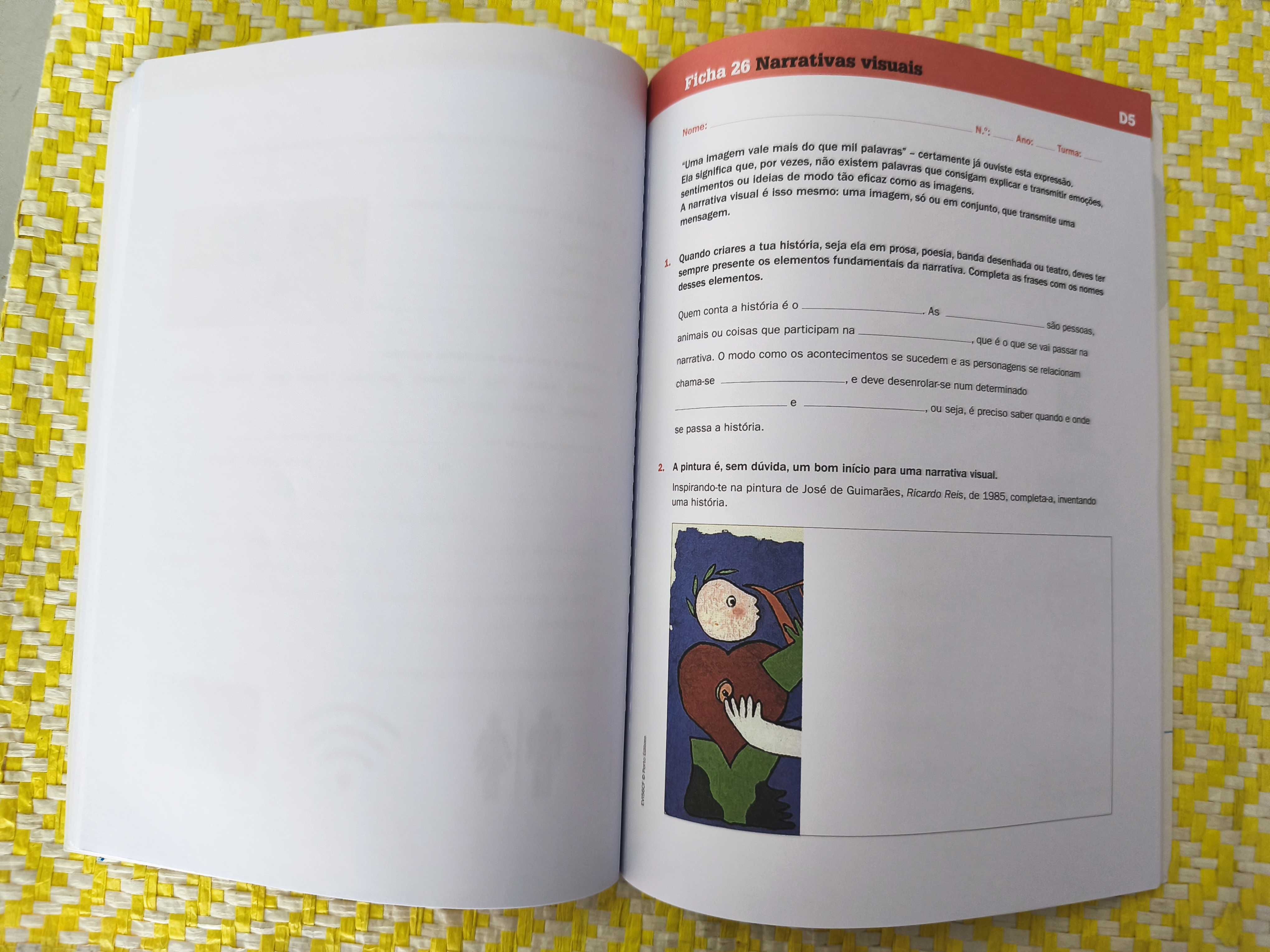Caderno de Fichas - Evi - Educaç Visual - 5.º/6.º Anos
Porto Editora