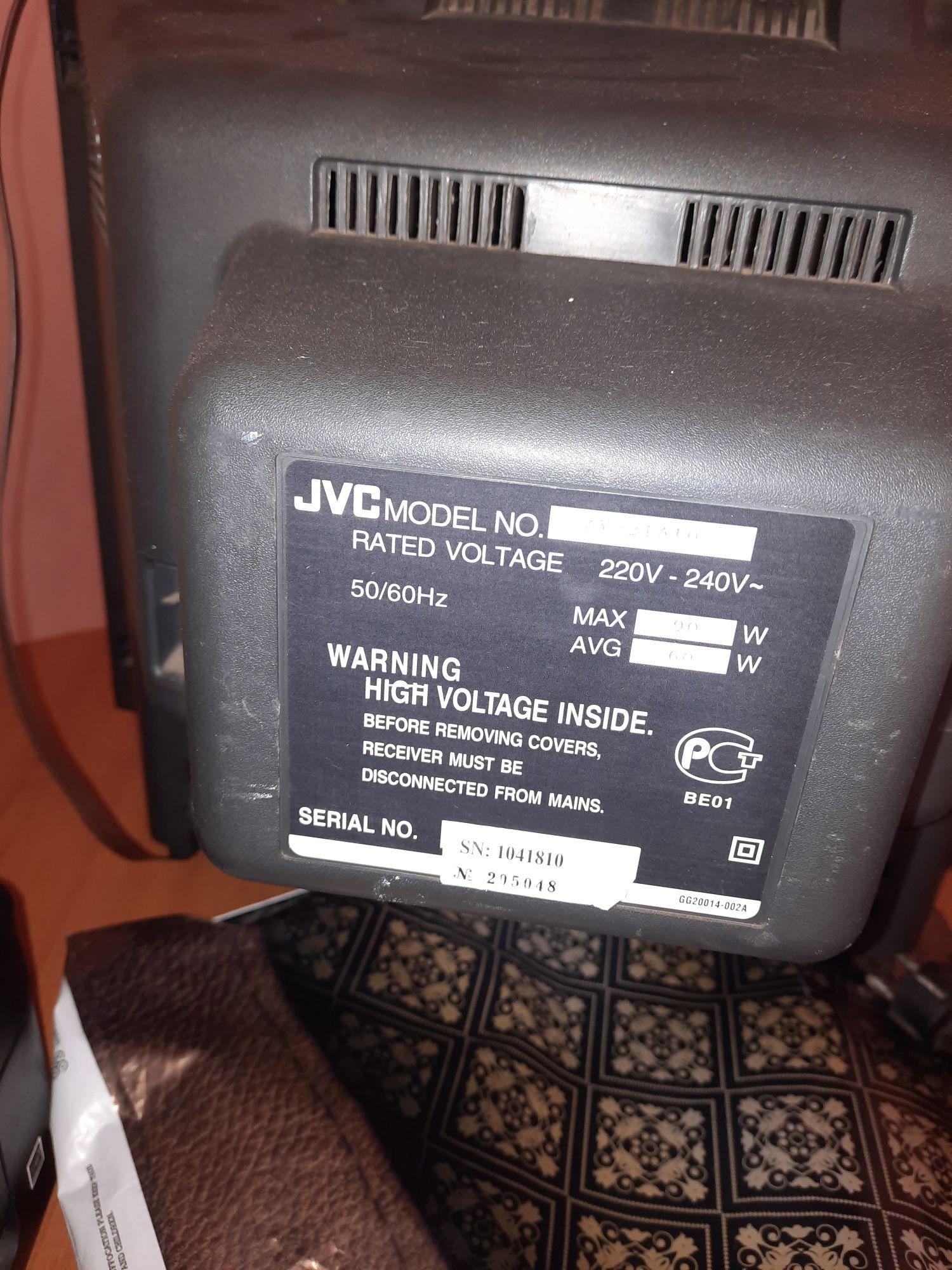 Телевизор JVC рабочий