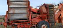 Grimme HLS 750 z wysypem hydraulicznym