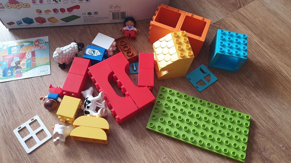 Lego Duplo 10617 Pierwsza Farma, kompletny zestaw oryginalny karton