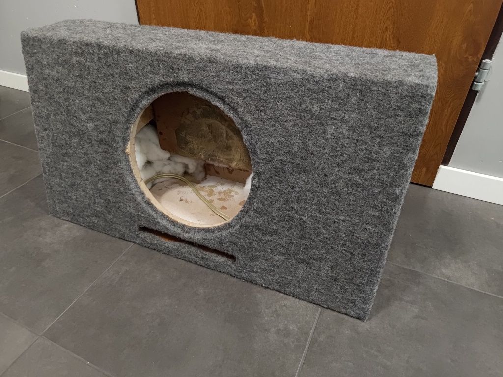 Skrzynia basowa subwoofer obudowa MDF na głośnik 30 cm 12"