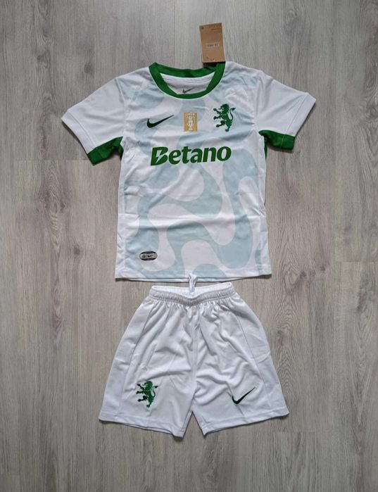 Equipamento criança Sporting Branco 25/26