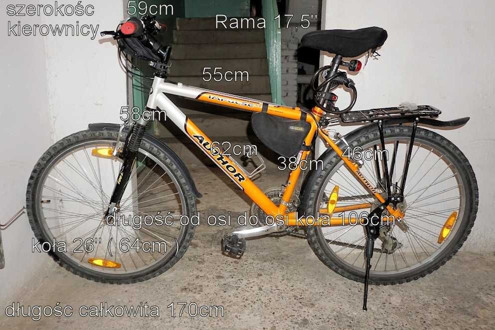 Rower górski MTB Author Impulse SX 26’’ r M 17,5’’ 100%sprawny WYSYŁKA
