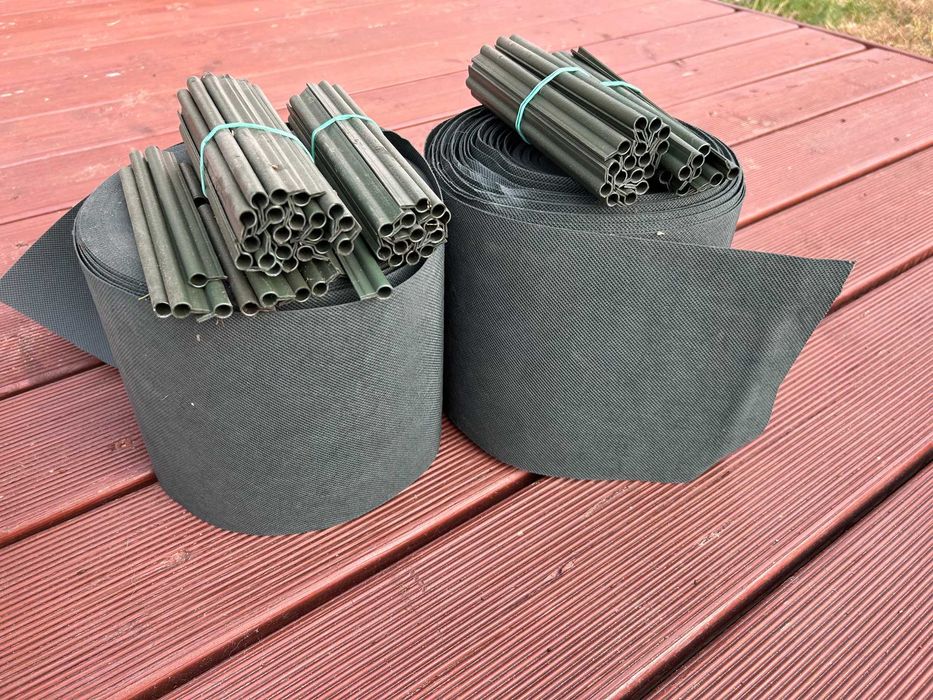 Taśma ogrodzeniowa szer. 19 cm dł. 98 mb