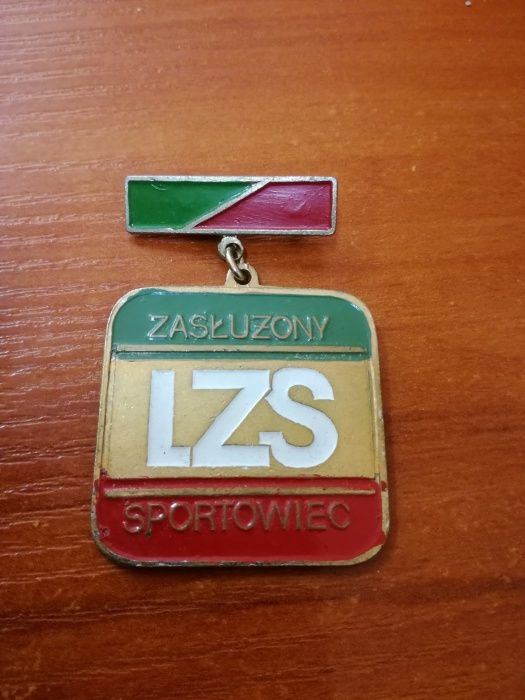 Medal odznaka Zasłużony Sportowiec LZS