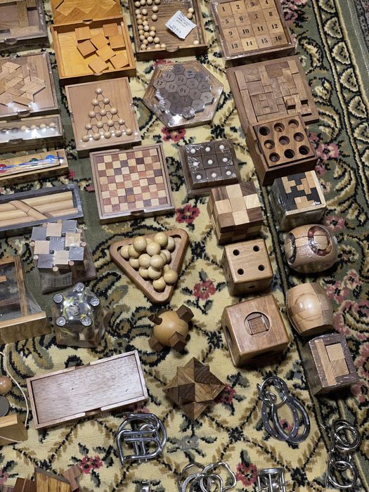 Conjunto 51 quebras cabecas enigmas