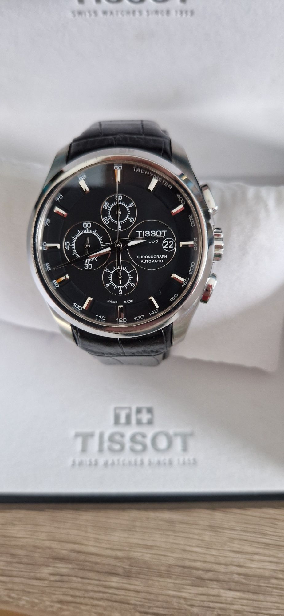 Zegarek Tissot Couturier Chronograph Automatic Gent T035.627