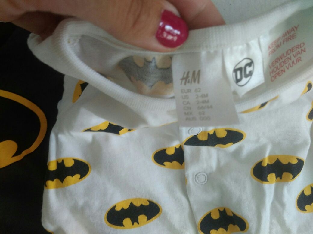 H&m Batman pajac rampers r 62