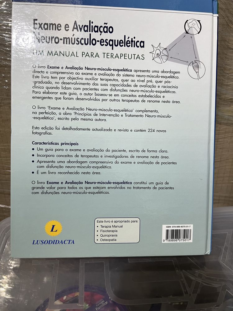 Livro para cursos da área de saúde