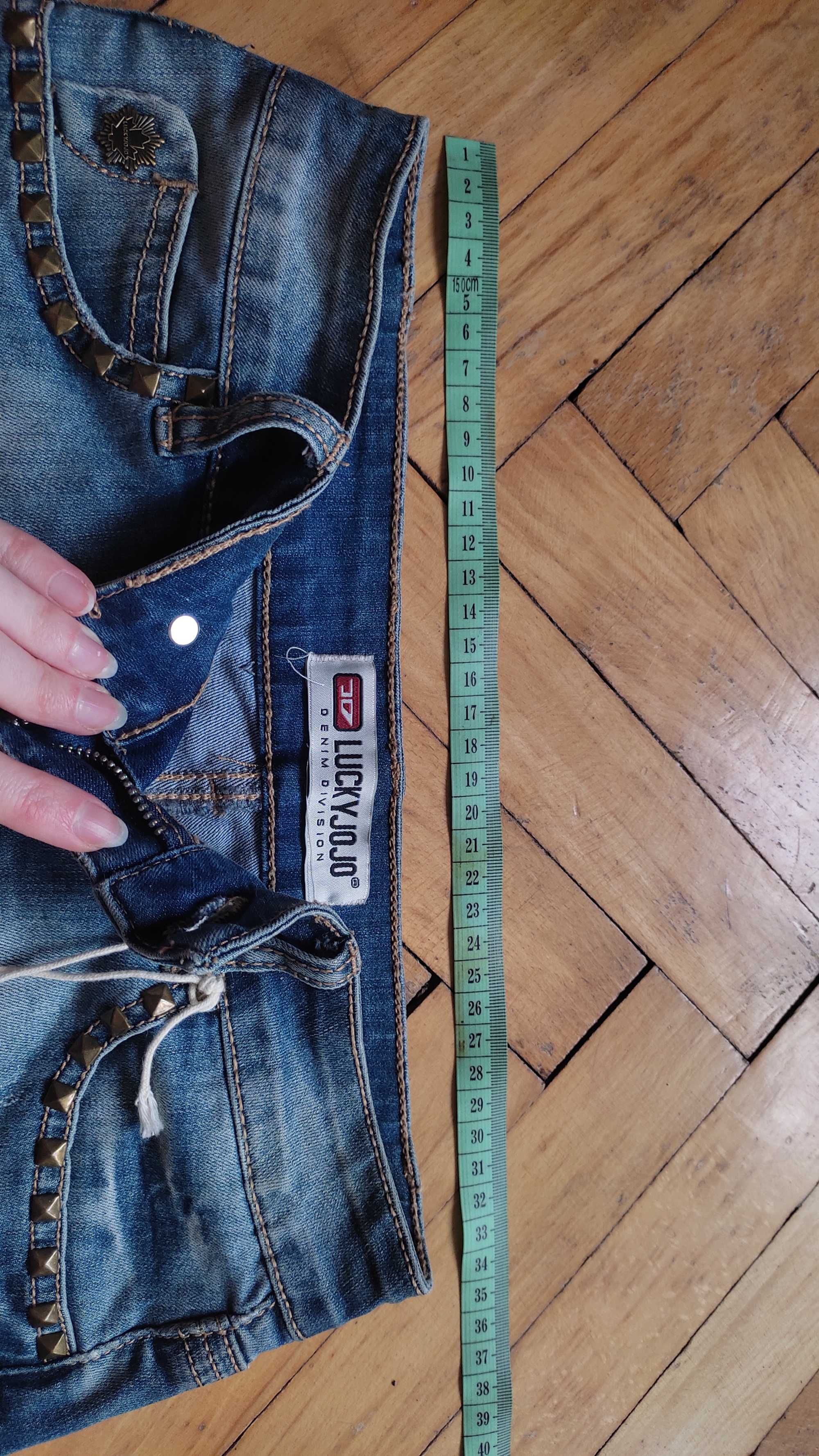 Spódniczka spódnica jeansowa dżinsowa mini lucky JoJo  XS/S nowa