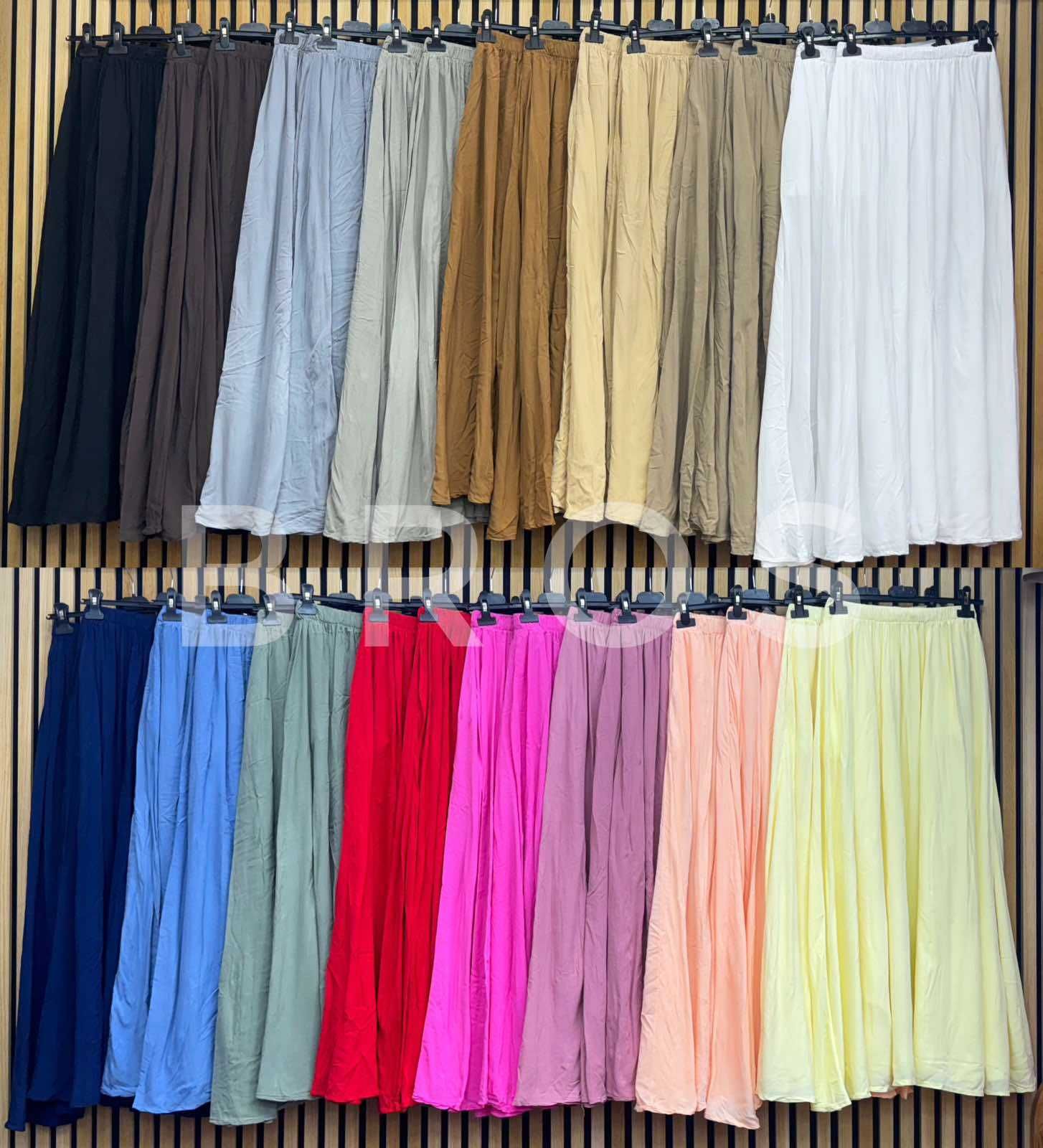 Sódnica maxi,wiskoza,gładka ,100cm
