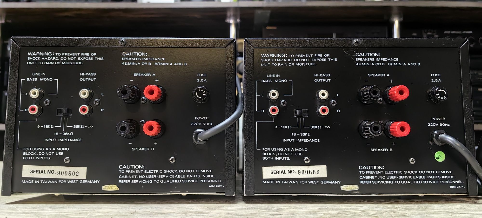 Комплект Wangine WDA-220X/4Ω