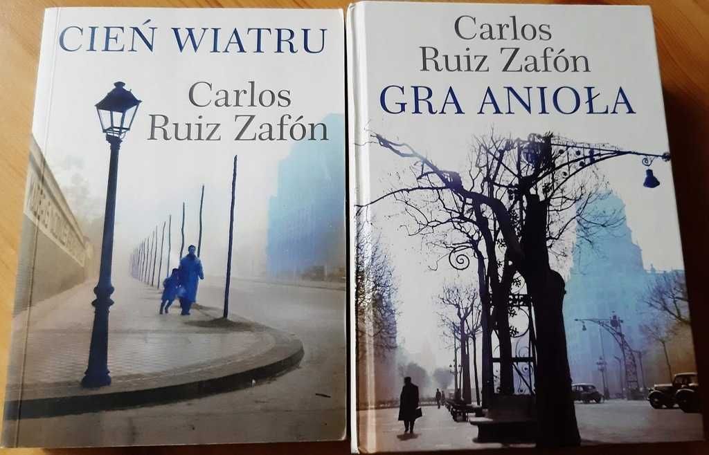 ZAFON /3 książki/ : Gra Anioła + Cień wiatru + Światła września