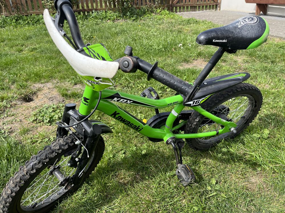 Rower Kawasaki zielony 16 cali