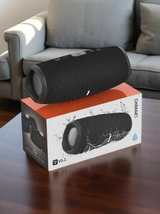 Bluetooth колонка чорна бездротова колонка басить як монстр
