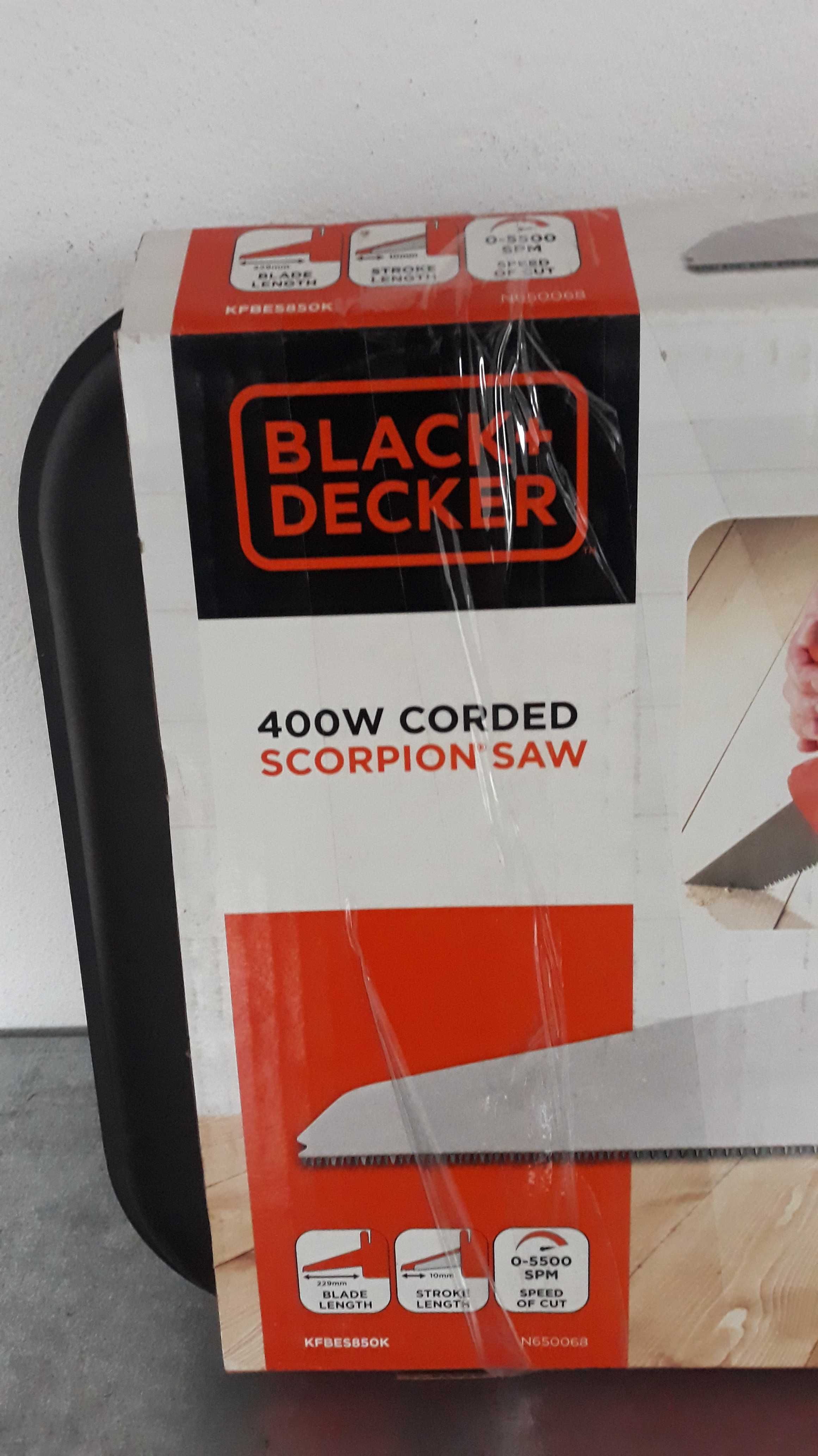 Piła szablasta lisi ogon Black & Decker jak nowa !!