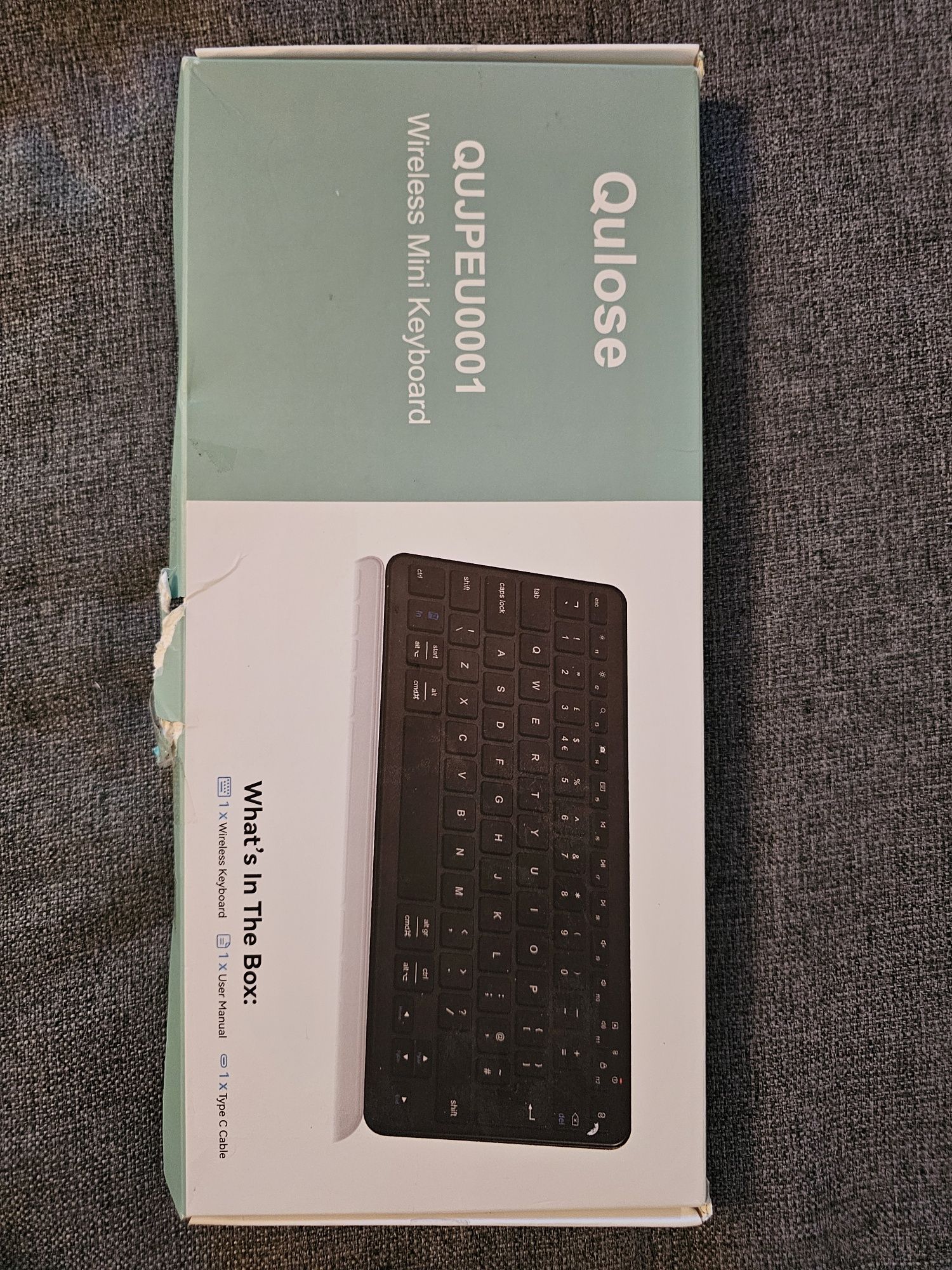 Teclado wireless qulose