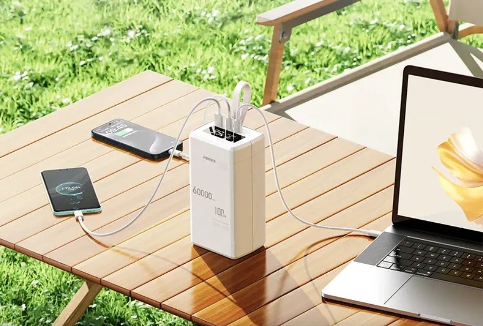 Зовнішній акумулятор PowerBank Remax RPP-650 60000mAh 100w