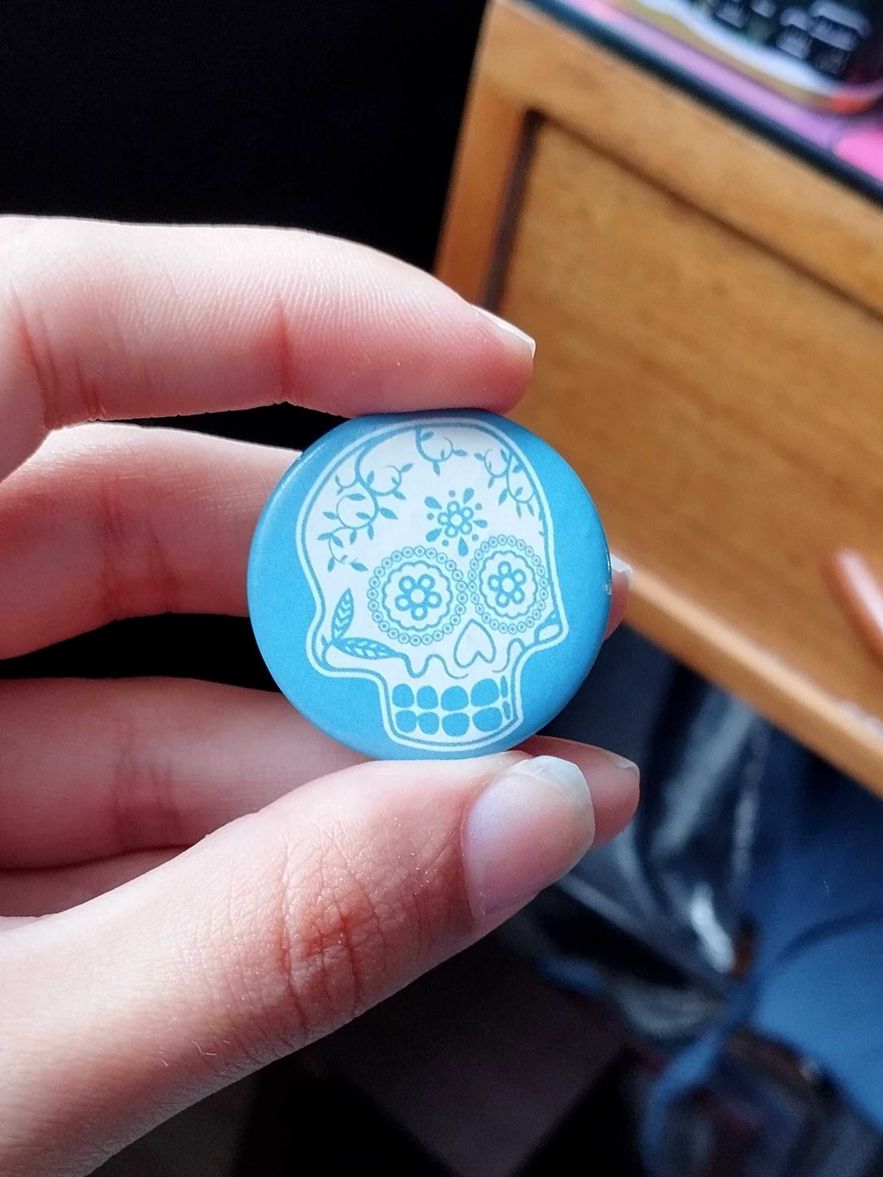 Pin/Crachá de Caveira