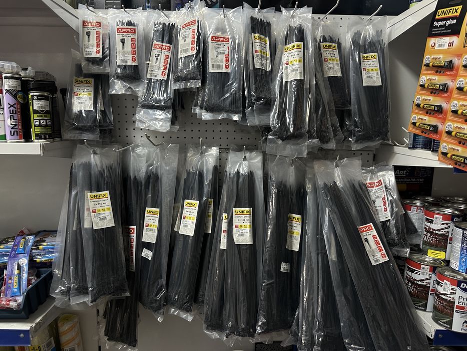 Стяжки пластикові кабельні UNIFIX / APRO . Кращі ціни!