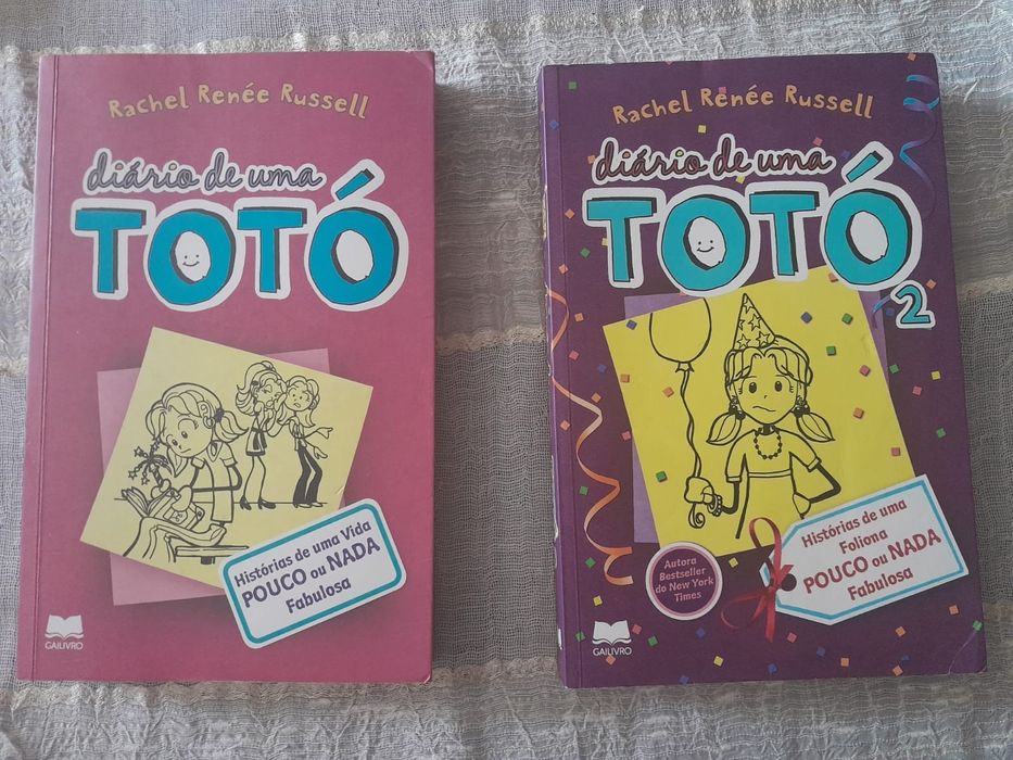 Livros Bia e Diário de uma Totó