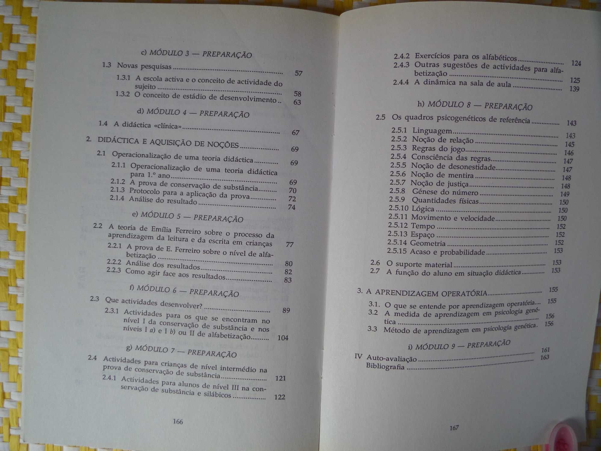 Psicogenética e aprendizagem operatória
de Annamaria Rangel