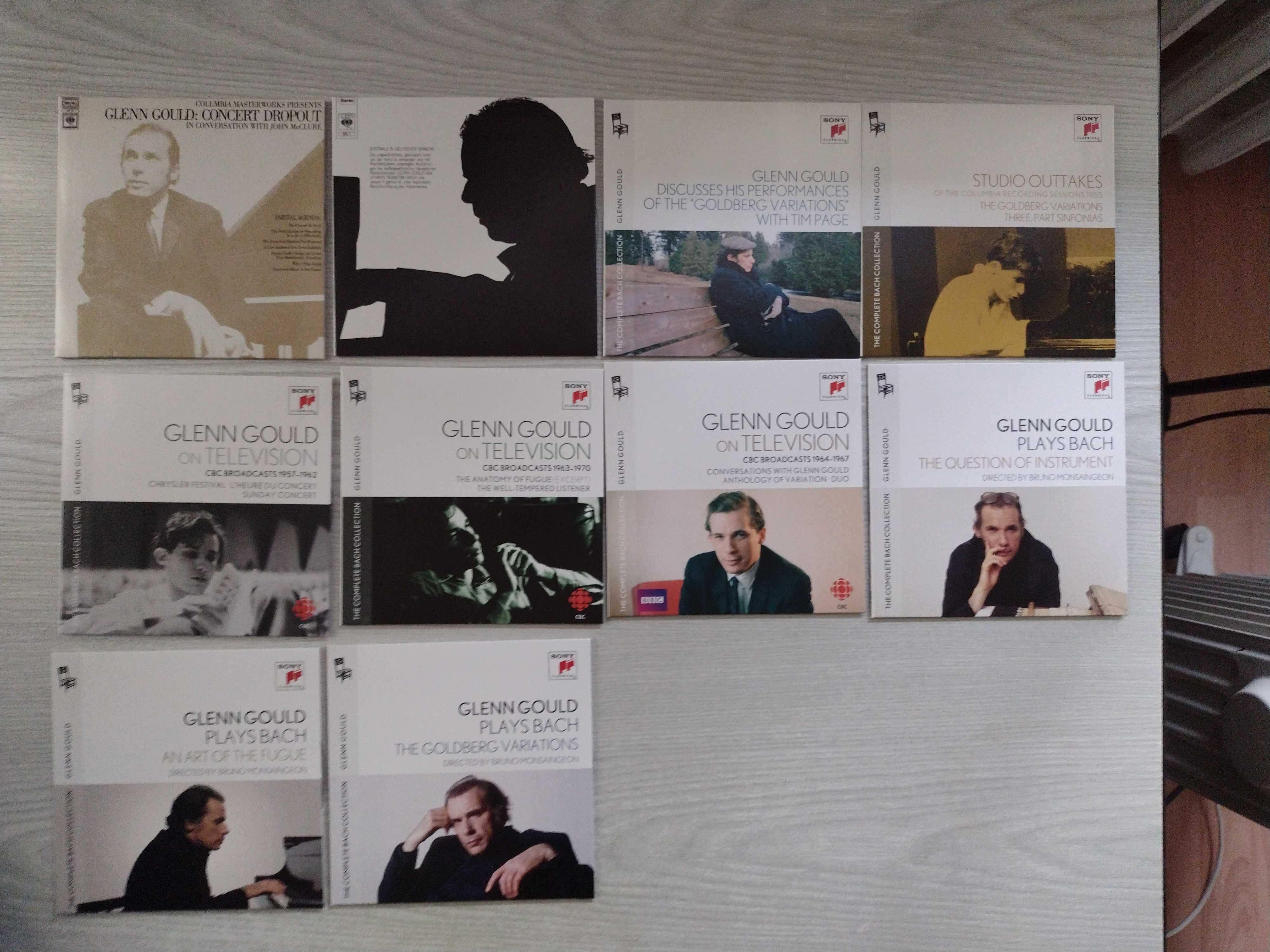 Glenn Gould Thé Complete Bach Collection 38 CD + 6 DVD box NOWY