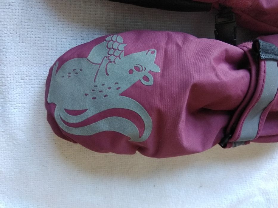 Rękawiczki narciarskie z wiewiórką 4-6 lat 104/110-116 Fix