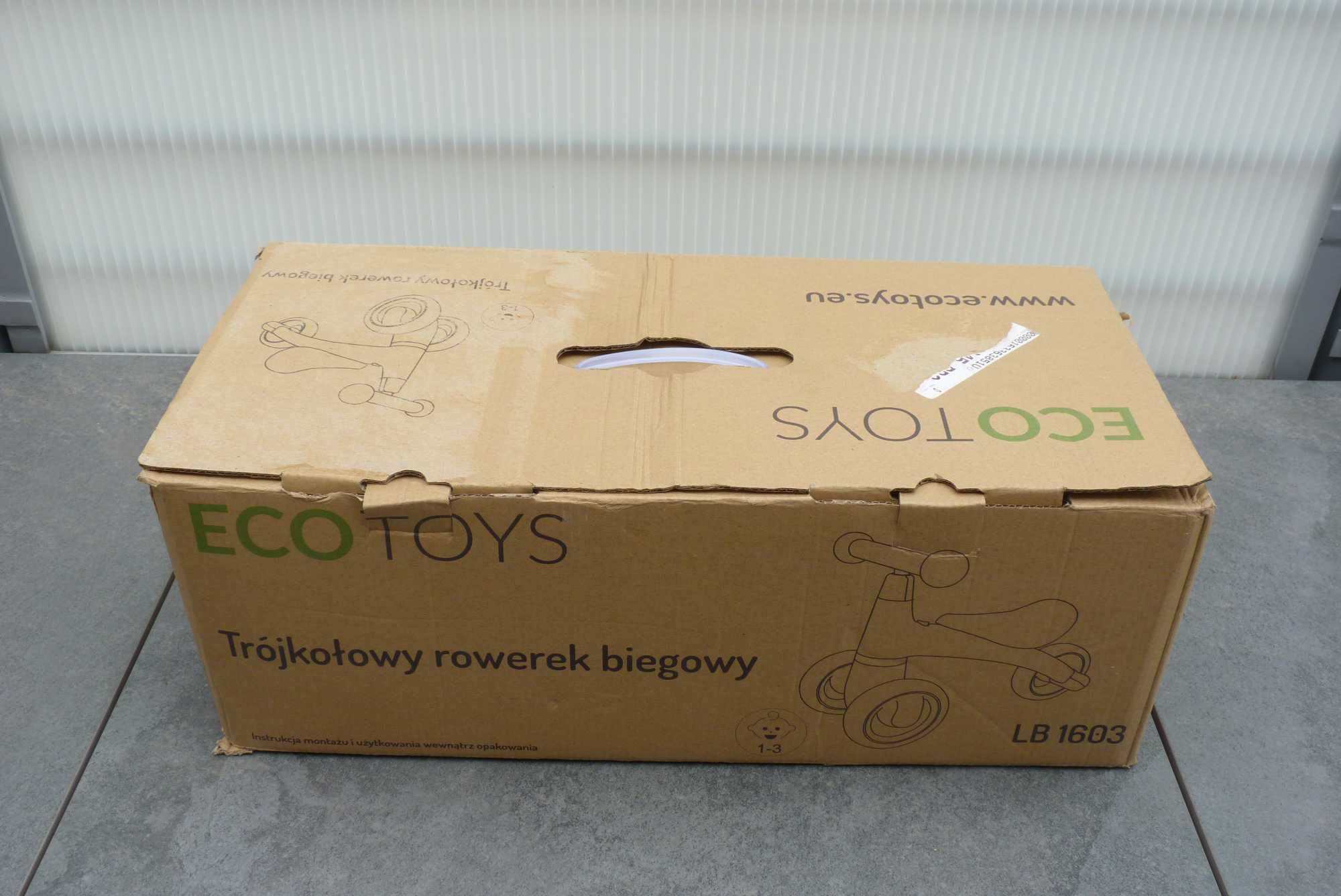 Rowerek biegowy Ecotoys "Zebra"