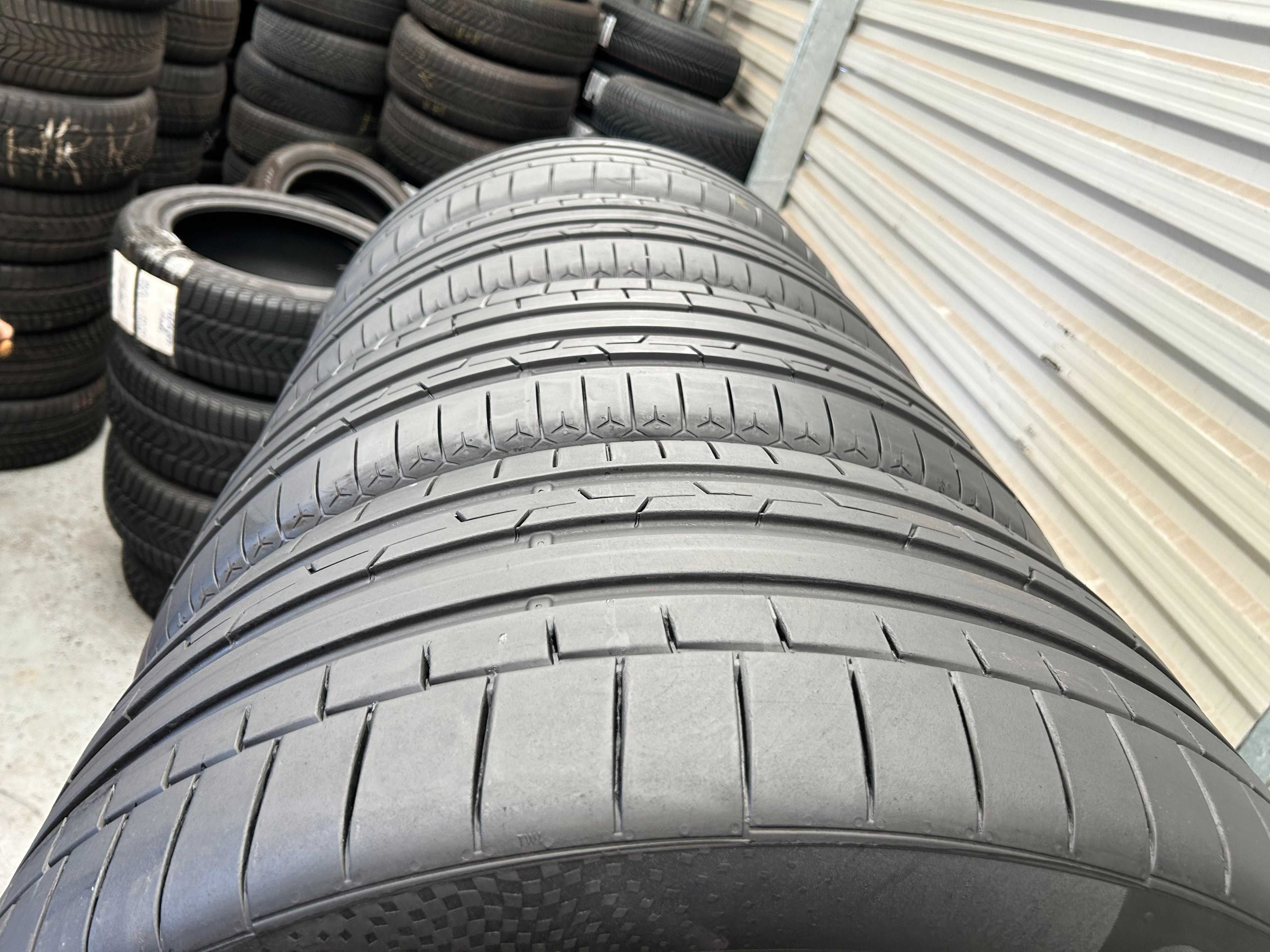 x4 letnie 255/45R19 Continental 7mm 2022r świetny stan! L4002 gwar