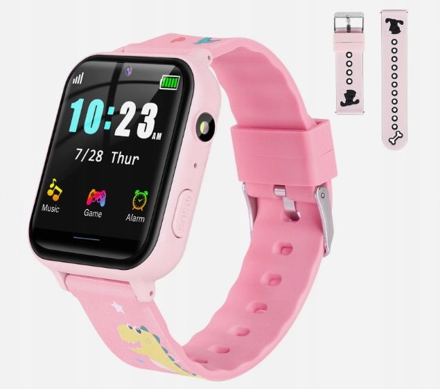 Smartwatch Dzieci Telefon Gra Muzyka Inteligentny
