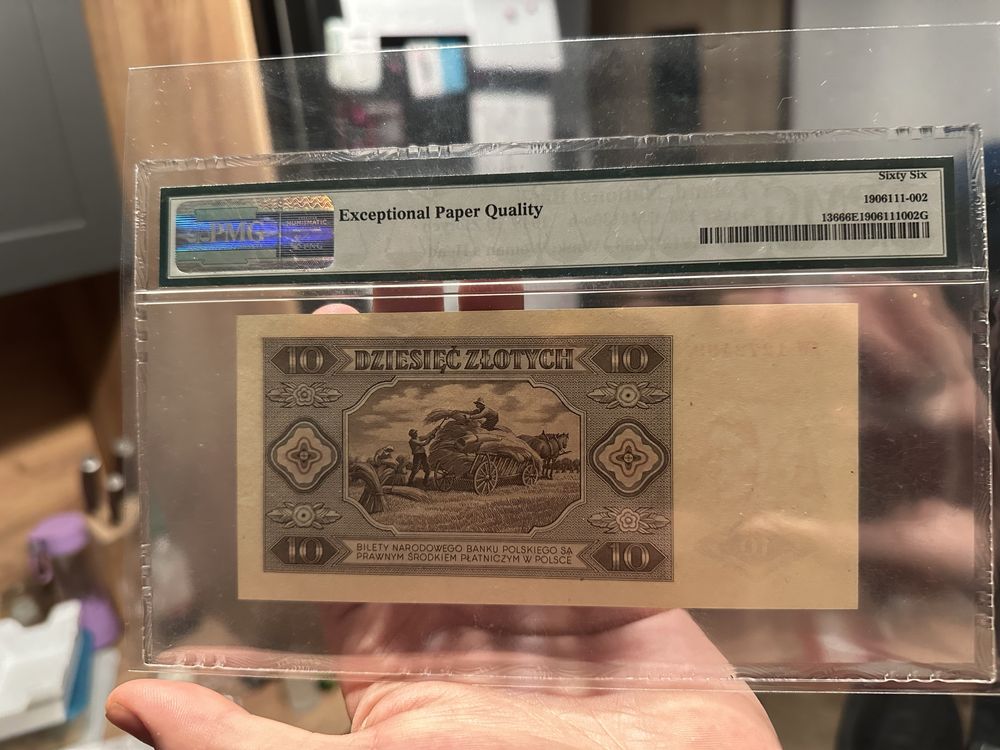 10 zł 1948 r pmg 66 unc prl