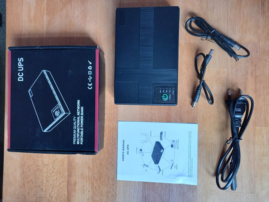 Бесперебойник ИБП ДБЖ mini UPS для роутера и коммутатора