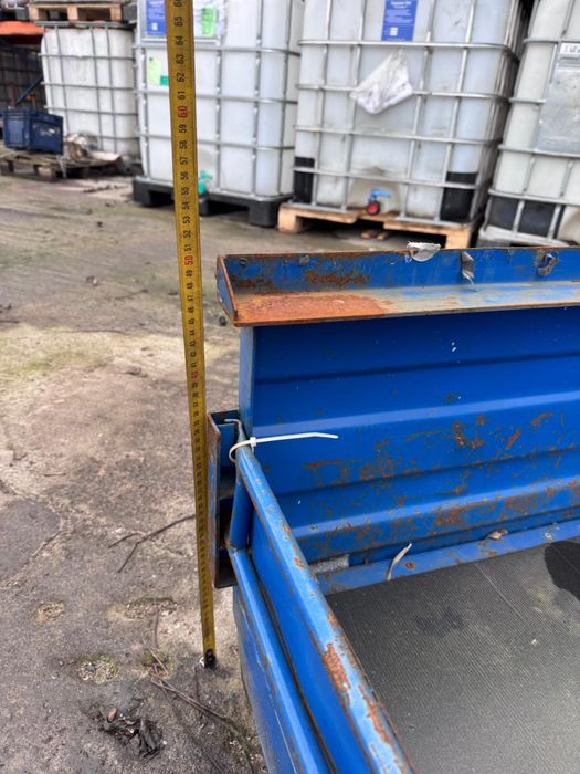 Pojemnik skrzynia metalowa