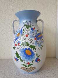 duży wazon z Lubiany wzór kaszubski okazja !