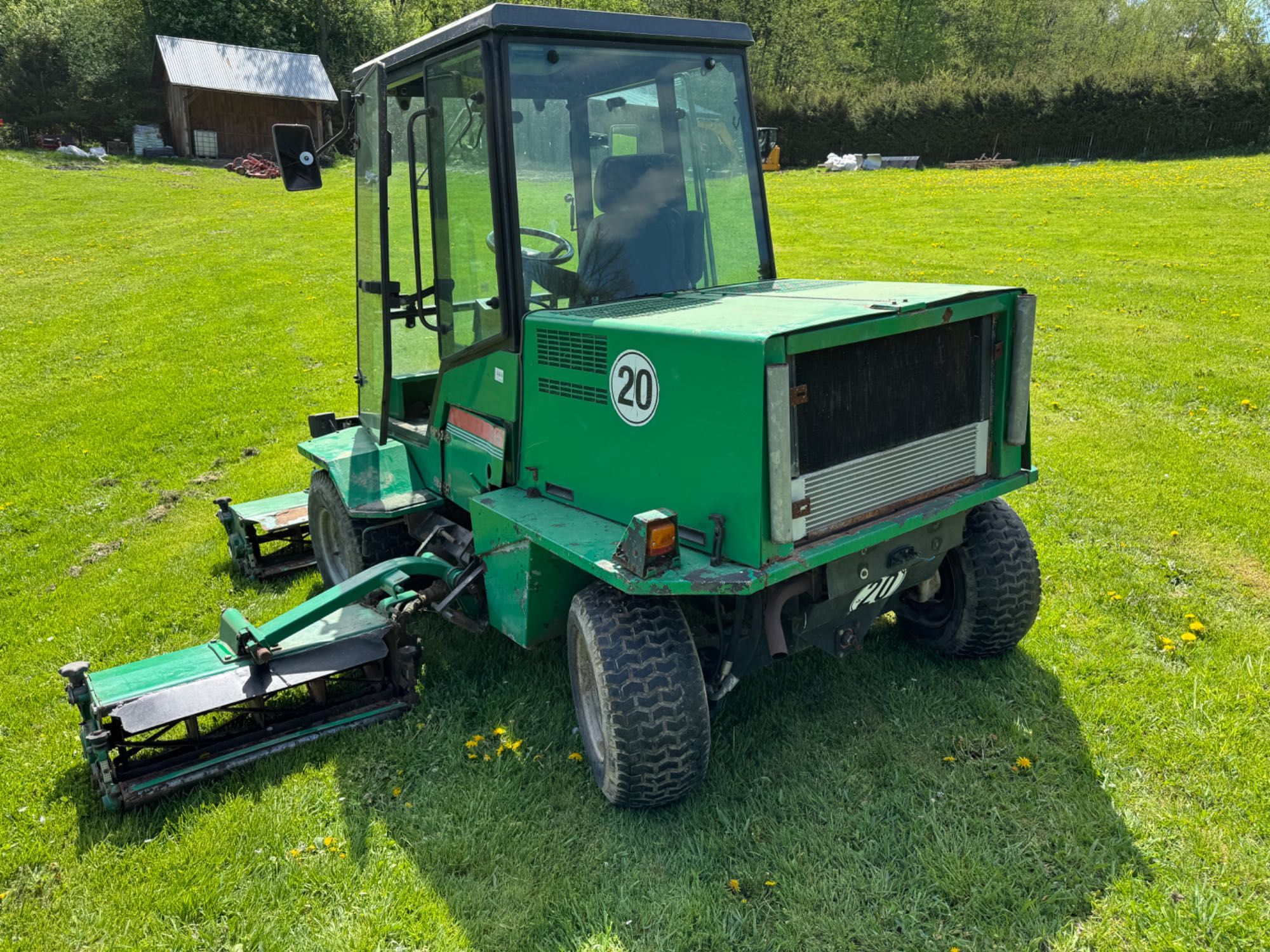 Ransomes Commander Kosiarka Wrzecionowa 3,5m szerokość 51KM Kubota 4x4