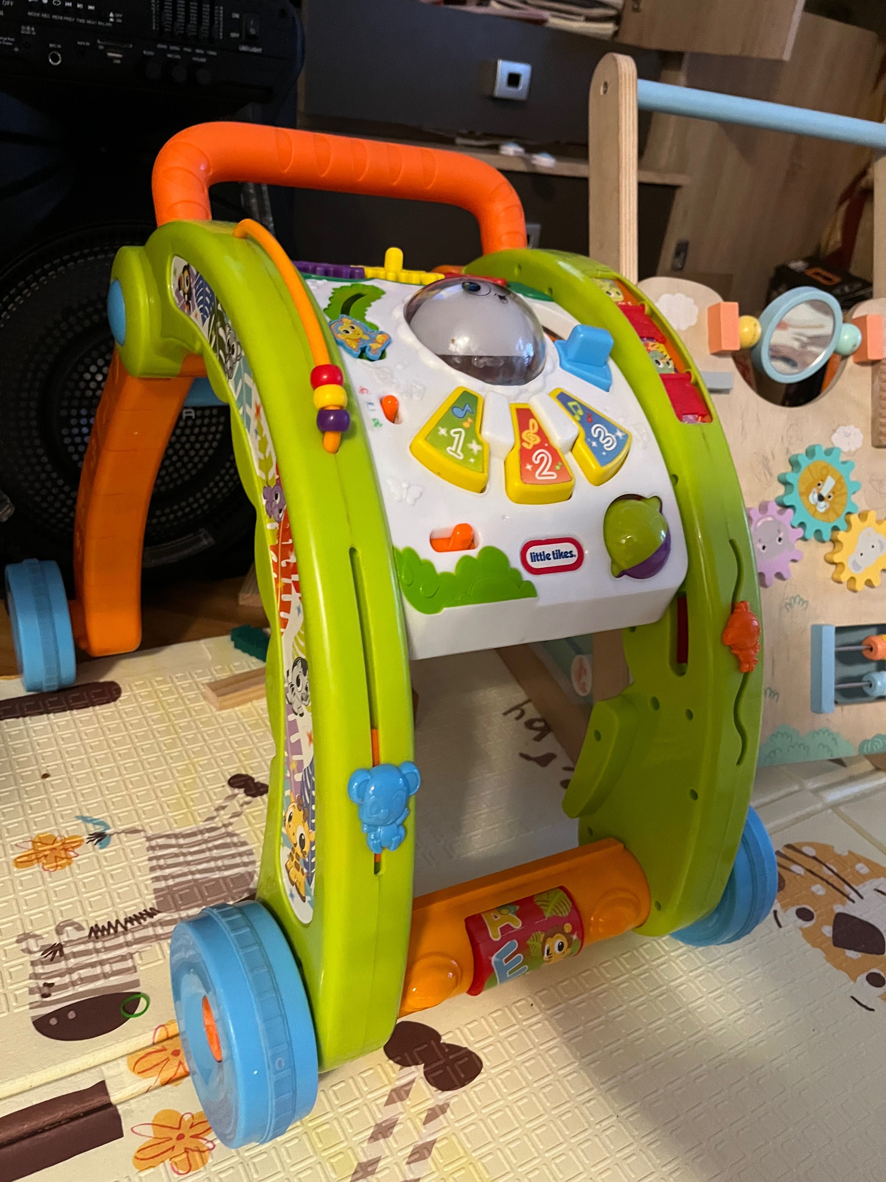 LITTLE TIKES Interaktywny CHODZIK Pchacz 3w1